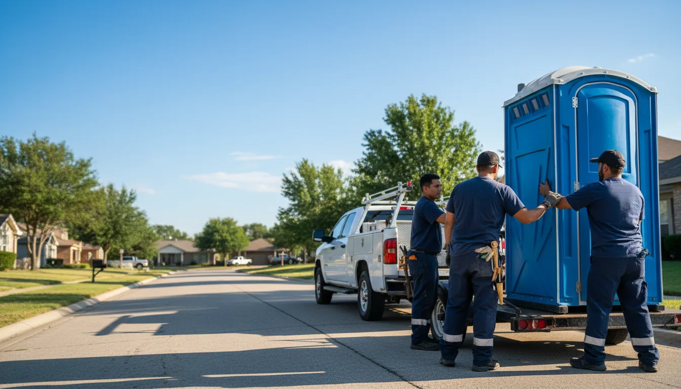 Portable Toilet Rental in Denison, KS near me